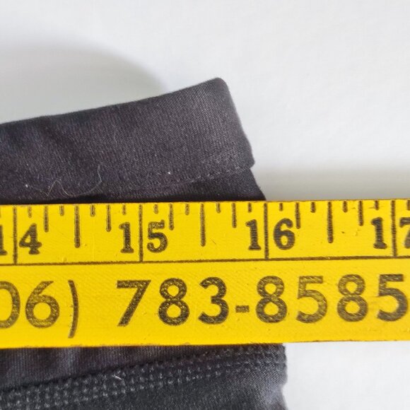 Adidas Climalite active wear leggings charcoal women's size L - Picture 11 of 13